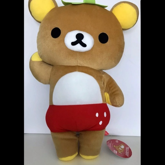 Rillakuma Strawberry Party 19.5 inches Plushy - Picture 1 of 5
